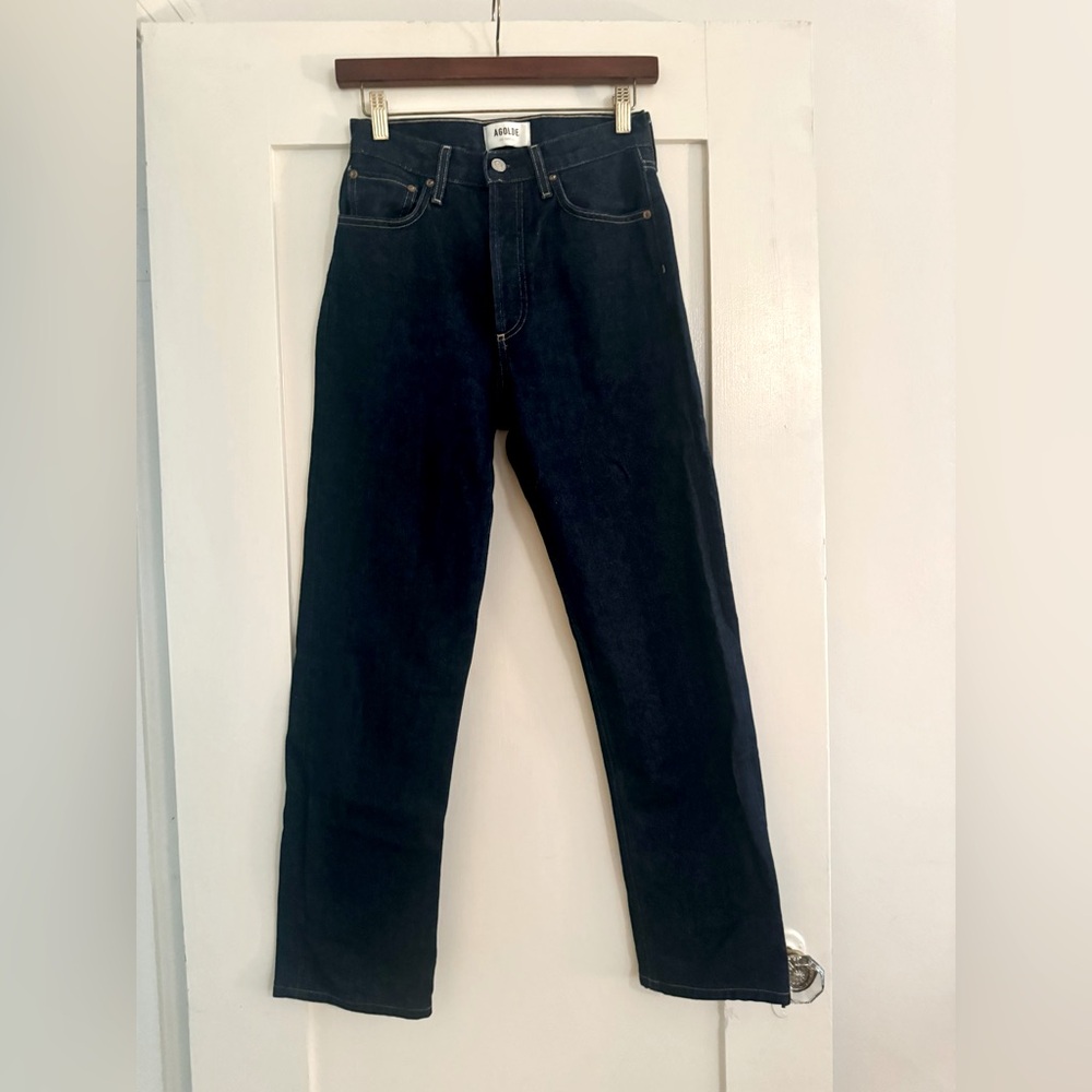 Agolde High Rise Straight leg Jeans